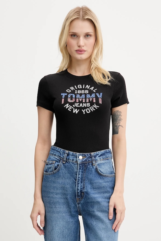 

Футболка Tommy Jeans, черный