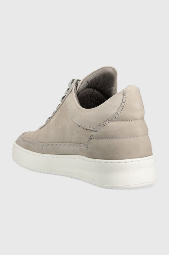 Кроссовки Low Top Ripple из нубука Filling Pieces, серый — фото 3