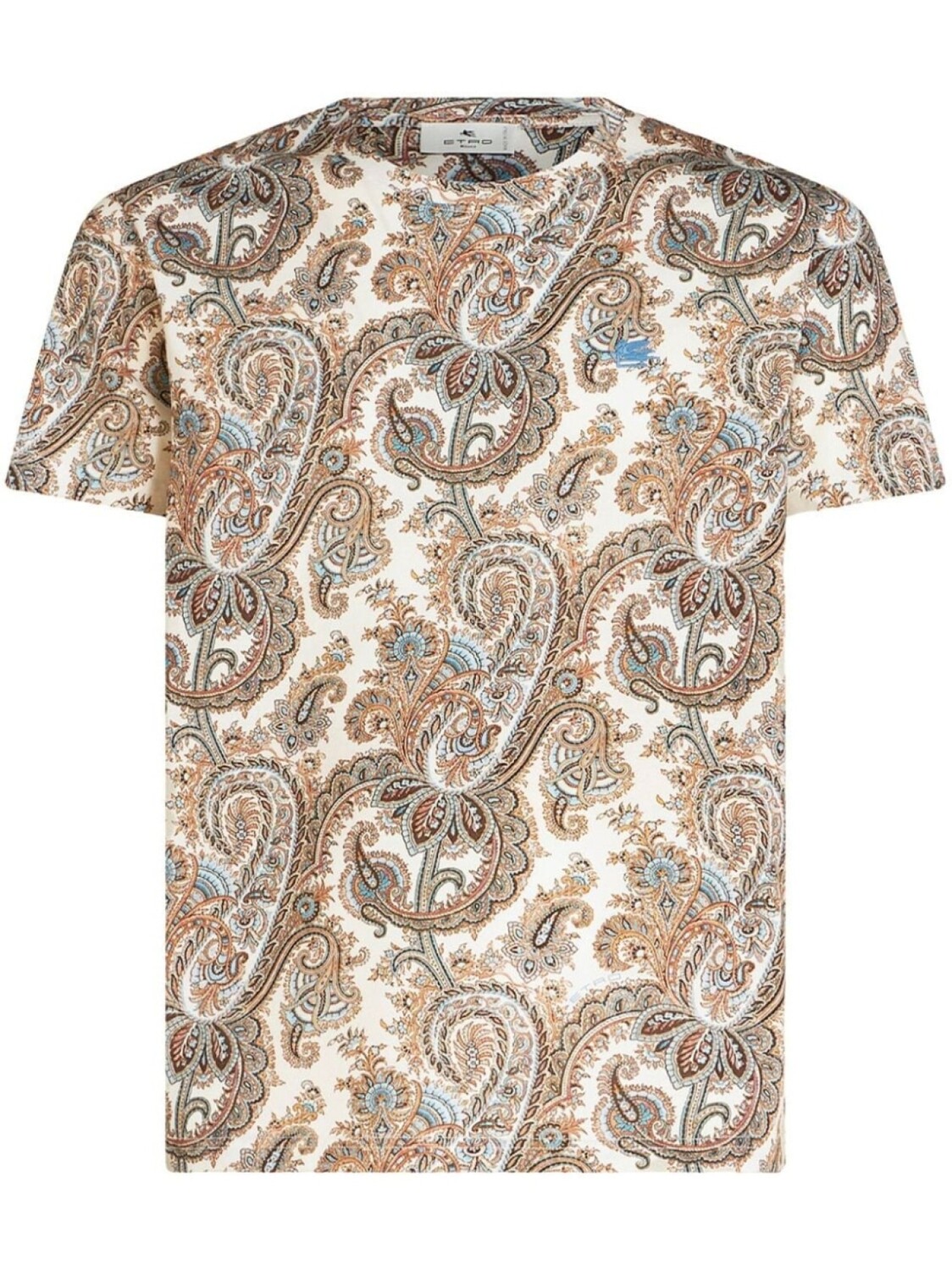 

ETRO футболка с принтом пейсли, нейтральный цвет