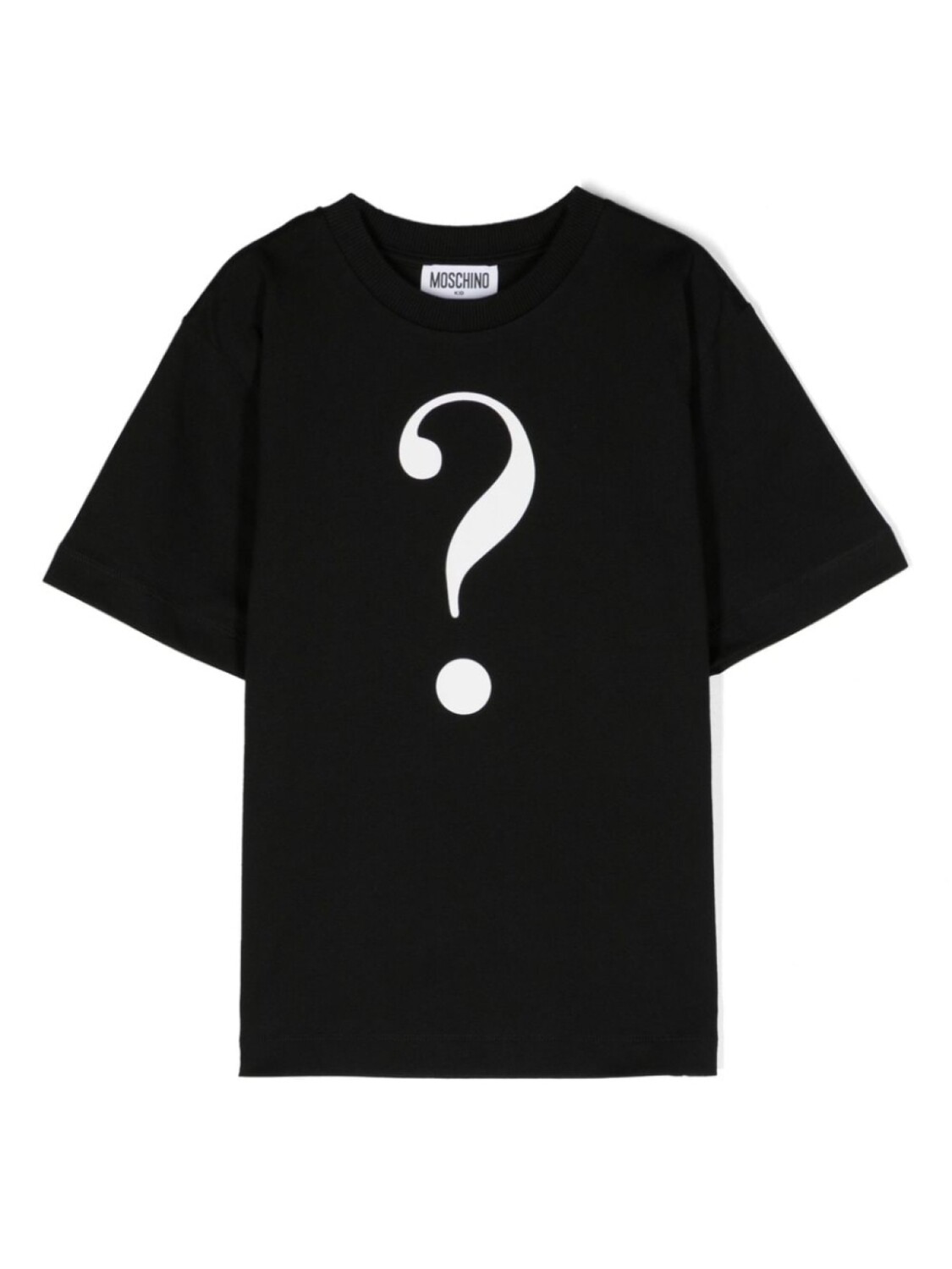 

Moschino Kids футболка Question Mark, черный