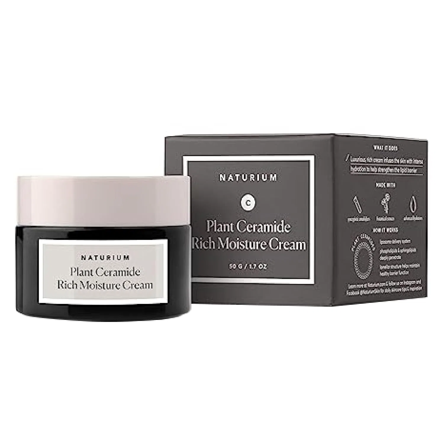 Крем для лица Naturium — Увлажняющий антивозрастной Plant Ceramide Rich Moisture Cream, 48.2 г