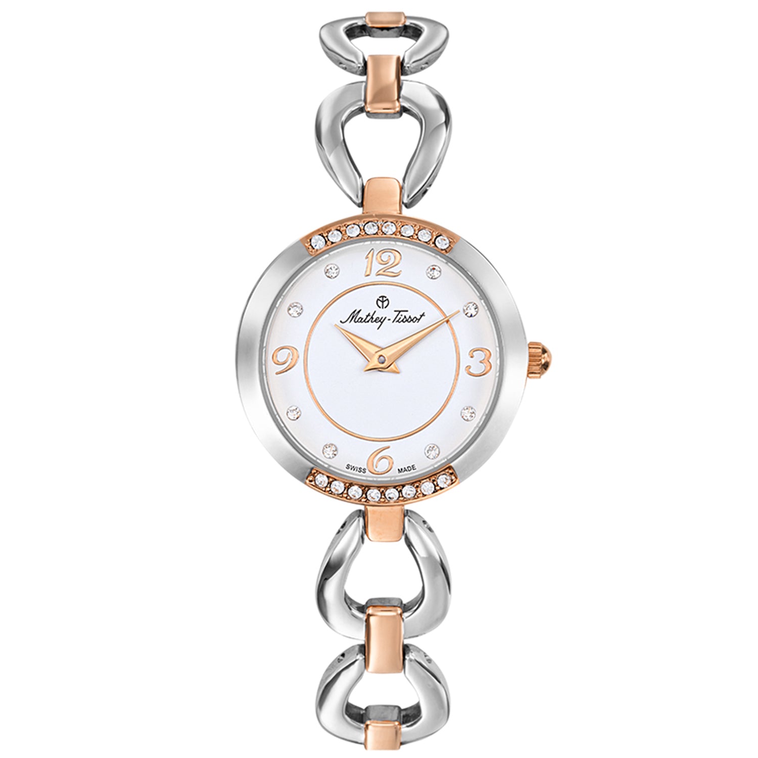 

Женские часы Mathey Tissot Fleury 1496 с белым циферблатом