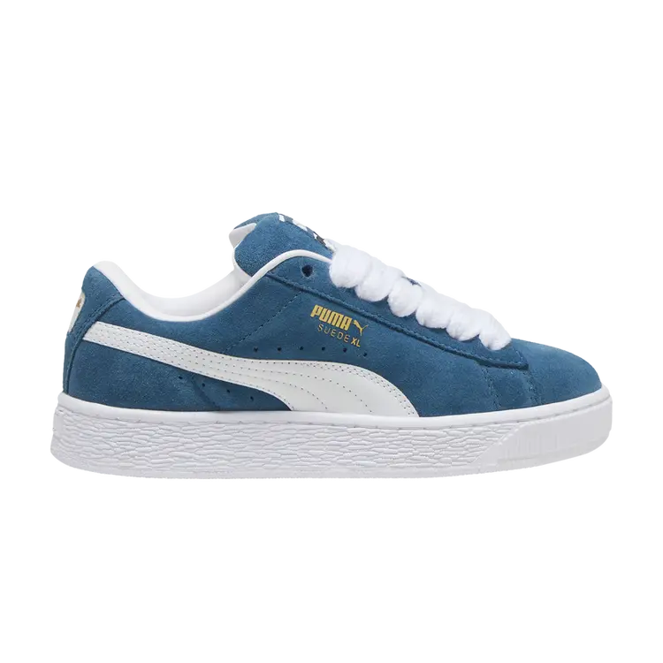 

Кроссовки Puma Suede XL Big Kid, синий, Серый, Кроссовки Puma Suede XL Big Kid, синий