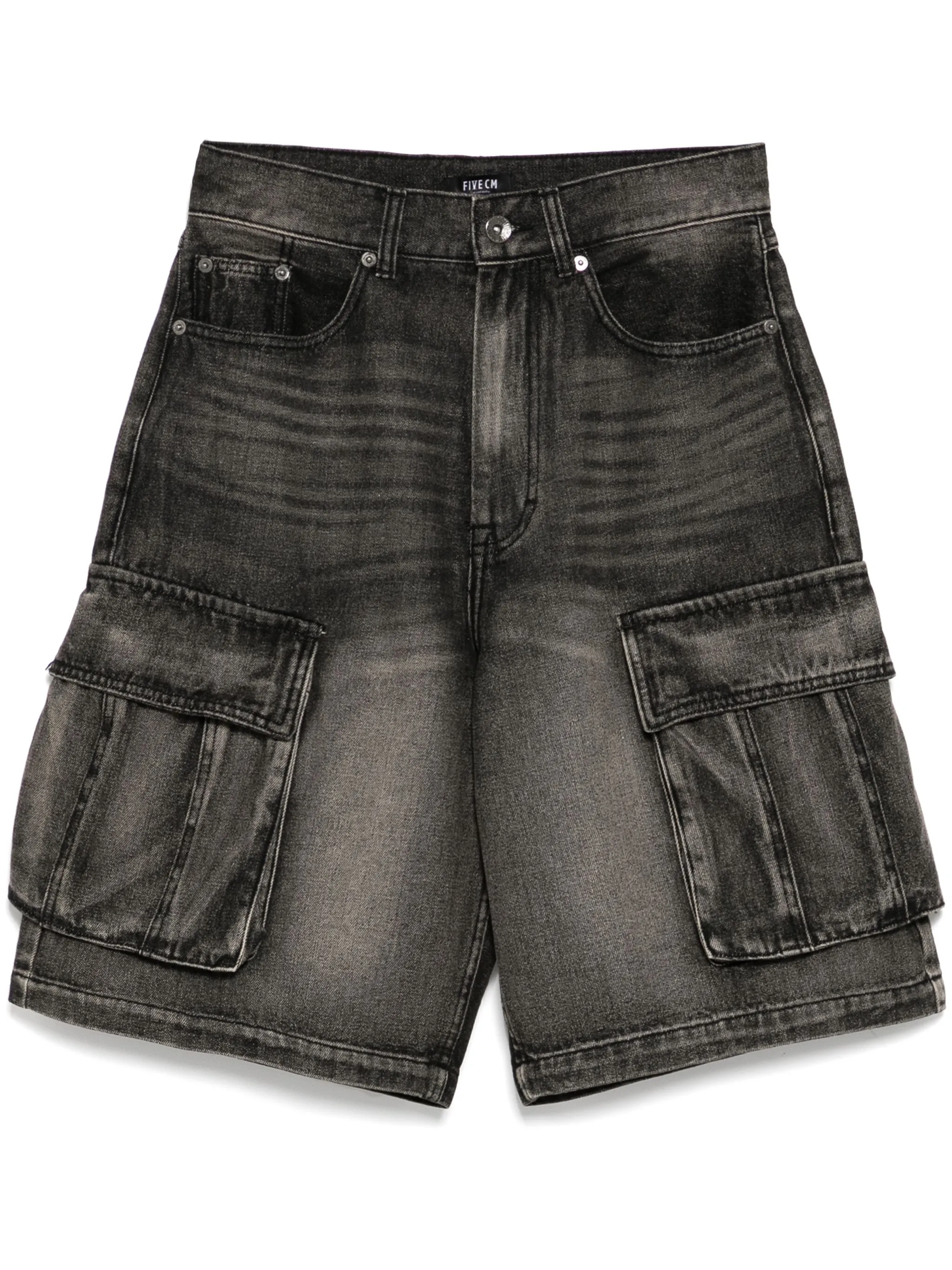 

Джинсовые шорты карго Five Cm, черный