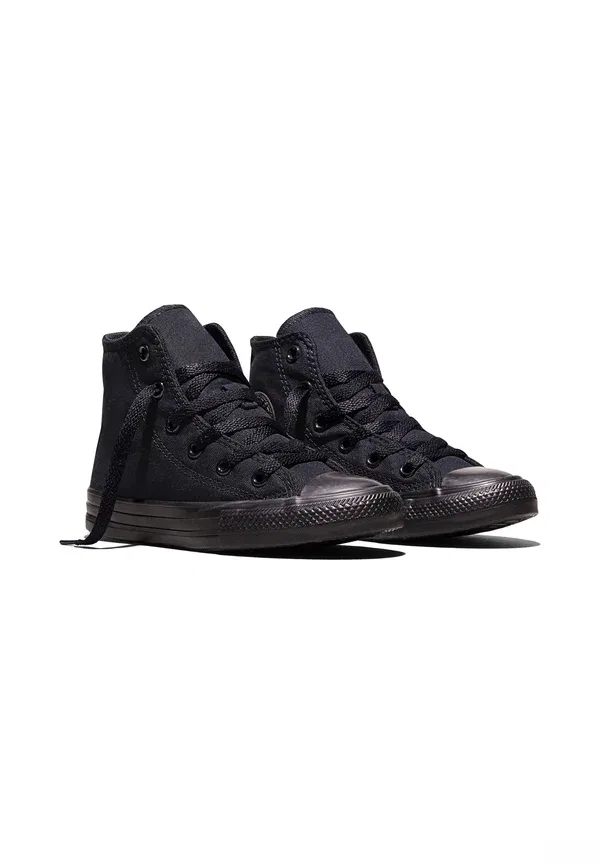 Кроссовки высокие Converse Chuck Taylor All Star, черный монохром — фото 2