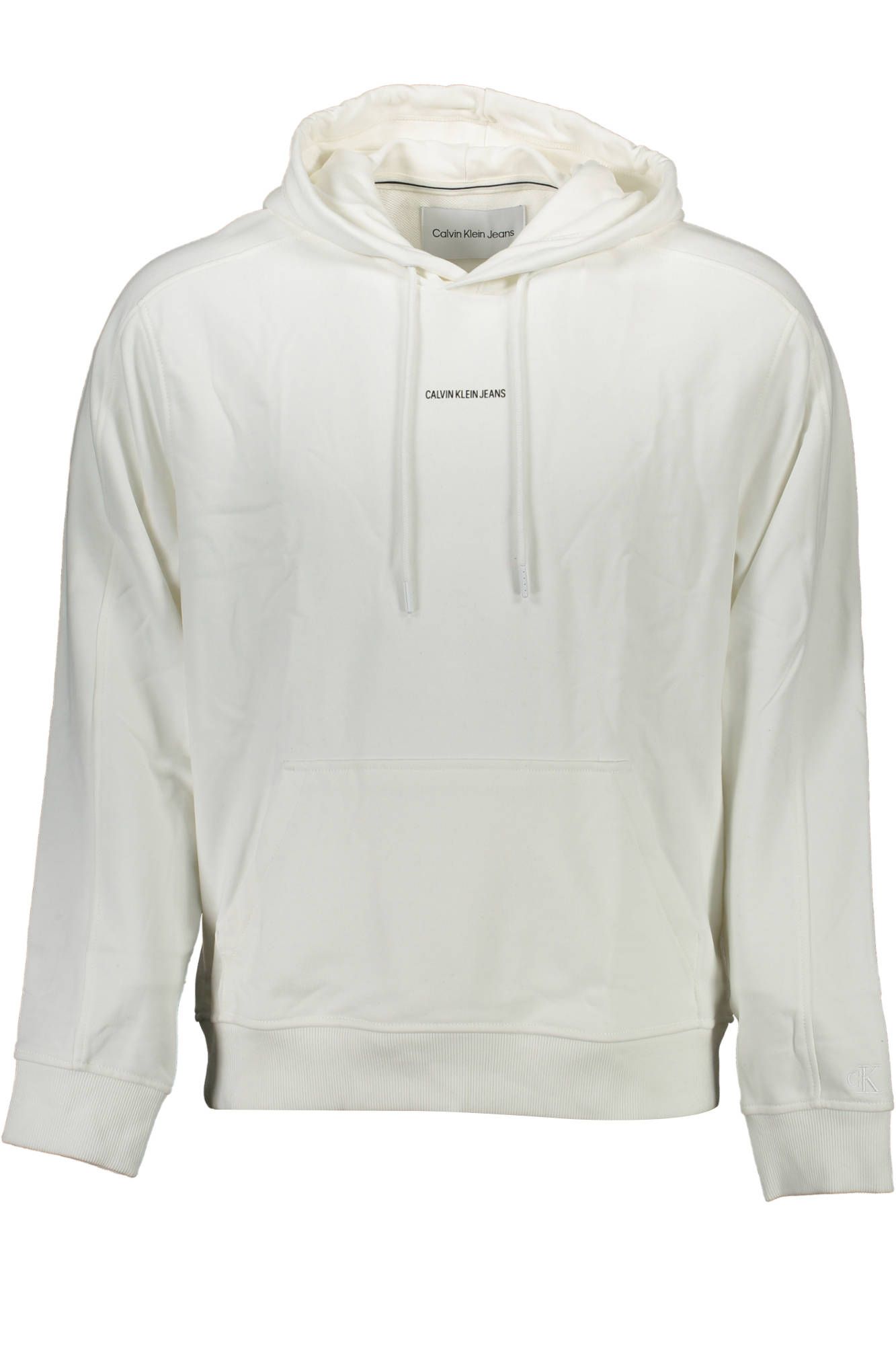 

Белый хлопковый мужской свитер Calvin Klein