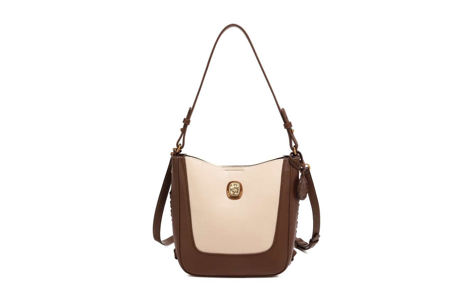 

Disney Микки серия Полиуретановый наплечный рюкзак Женский Многоцветный, Brown