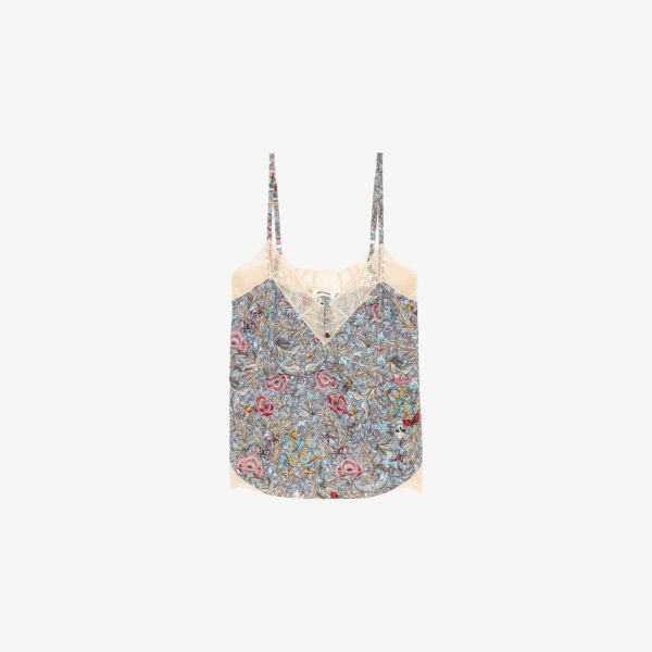 

Cyoko топ-ками с графическим принтом Zadig&Voltaire, цвет mist