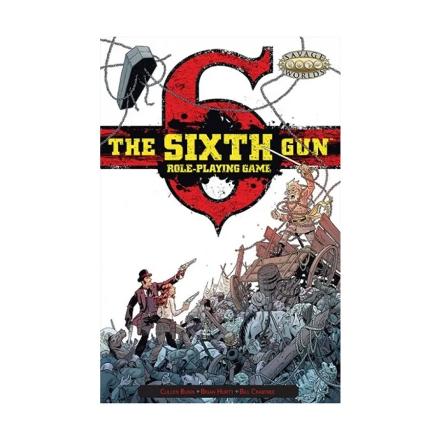 

Sixth Gun RPG, Sixth Gun (Savage Worlds), мягкая обложка