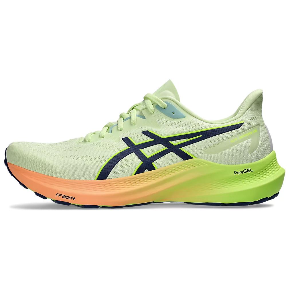 

Кроссовки мужские GT-2000 12 с низким верхом, зеленые/синие Asics