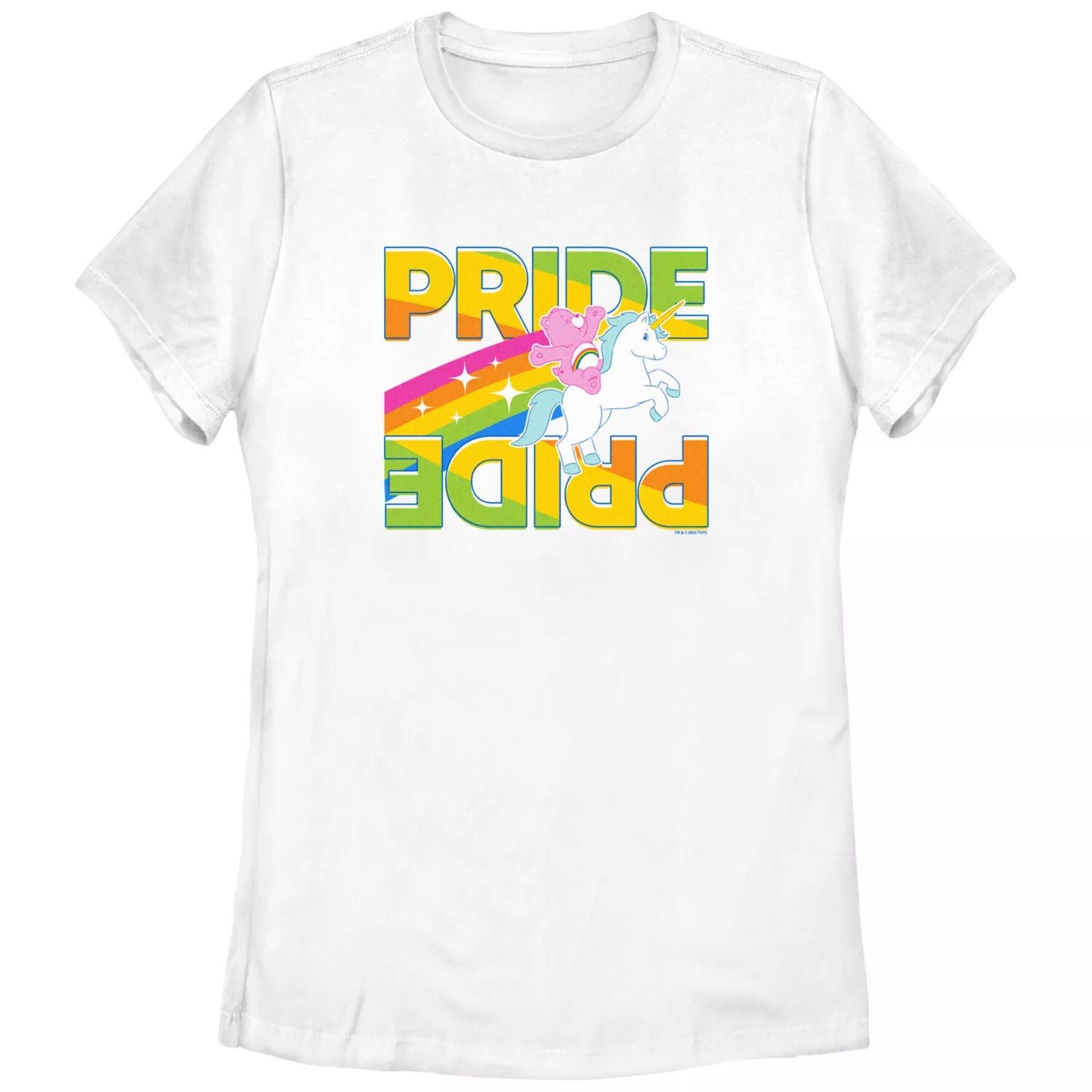 

Детская футболка с рисунком Care Bears Pride Unicorn Ride Licensed Character