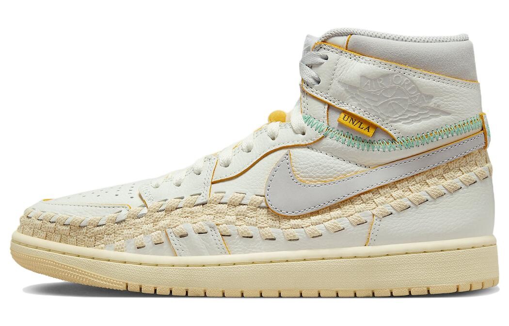 

Кроссовки Jordan 1 Retro High OG SP Union LA Bephies Beauty Supply Summer Of '96, Серый, Кроссовки Jordan 1 Retro High OG SP Union LA Bephies Beauty Supply Summer Of '96