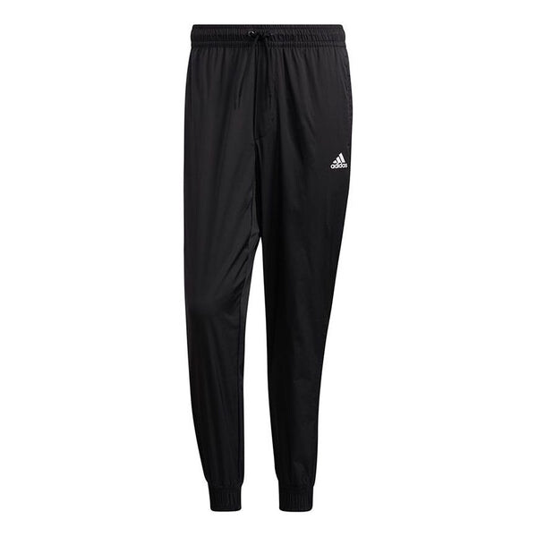 

Спортивные штаны adidas Summer Wv Pants Logo Printing Woven Bundle Feet Sports Pants Black, черный