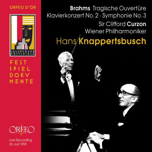 

CD диск Brahms / Curzon / Wiener Phil / Knappertsbusch: Tragic Overtune