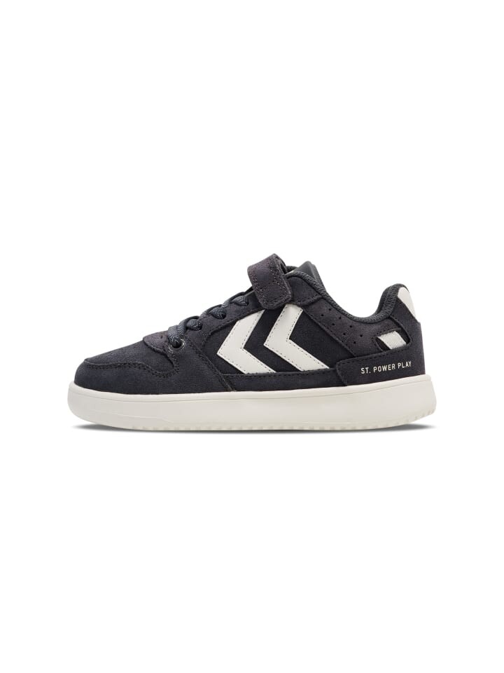 

Низкие кроссовки Hummel Klettverschluss Low St Power Kinder, цвет white/obsidian/black