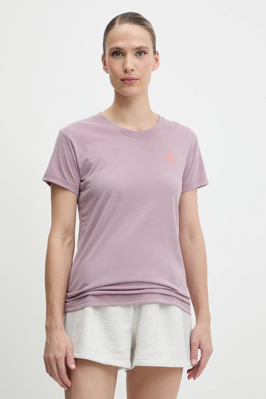 

Футболка Skog Helly Hansen, розовый