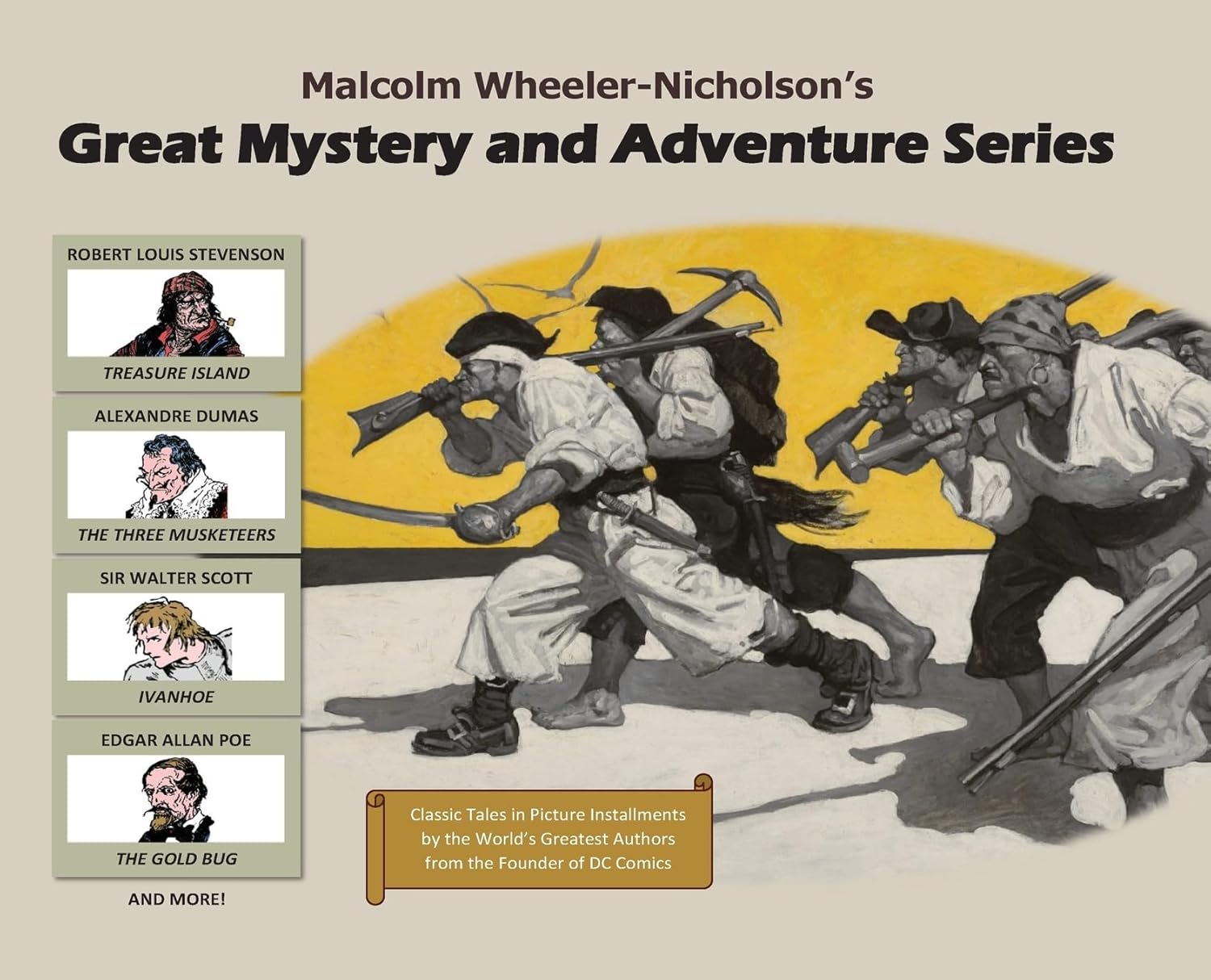 

Malcolm Wheeler-Nicholson's Great Mystery and Adventure Series (Jd Press)