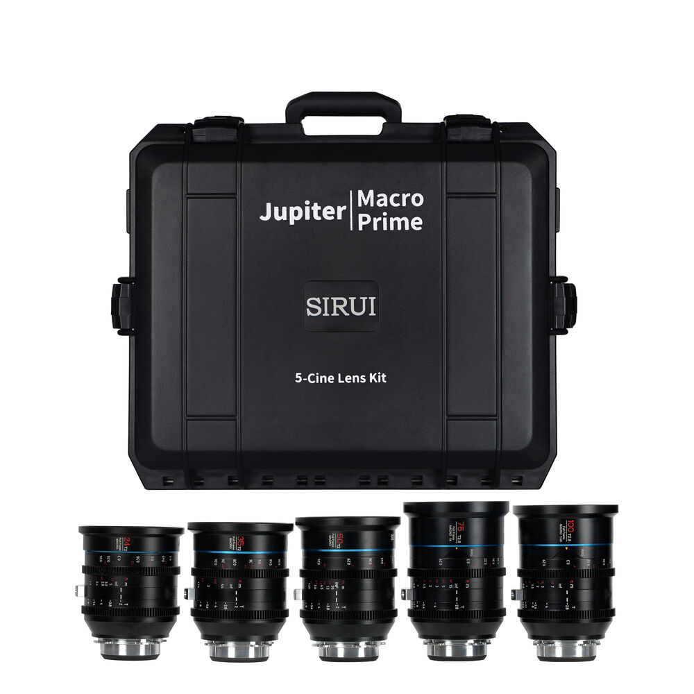 

Sirui Jupiter Full Frame Macro Cine 5-Lens Kit (крепление EF)