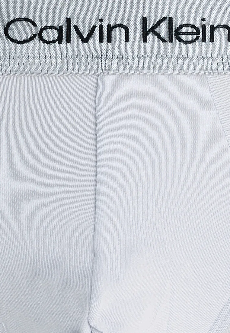 Трусы, хлопок с эластаном, металлик, набор 3 шт., Icon Calvin Klein, мультиколор — фото 4