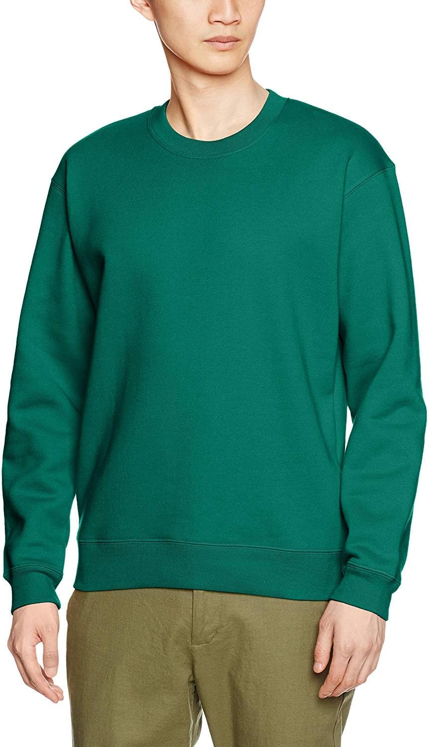 

Мужская толстовка United Athle с круглым вырезом, плотность ткани 10.0 унций, зеленый