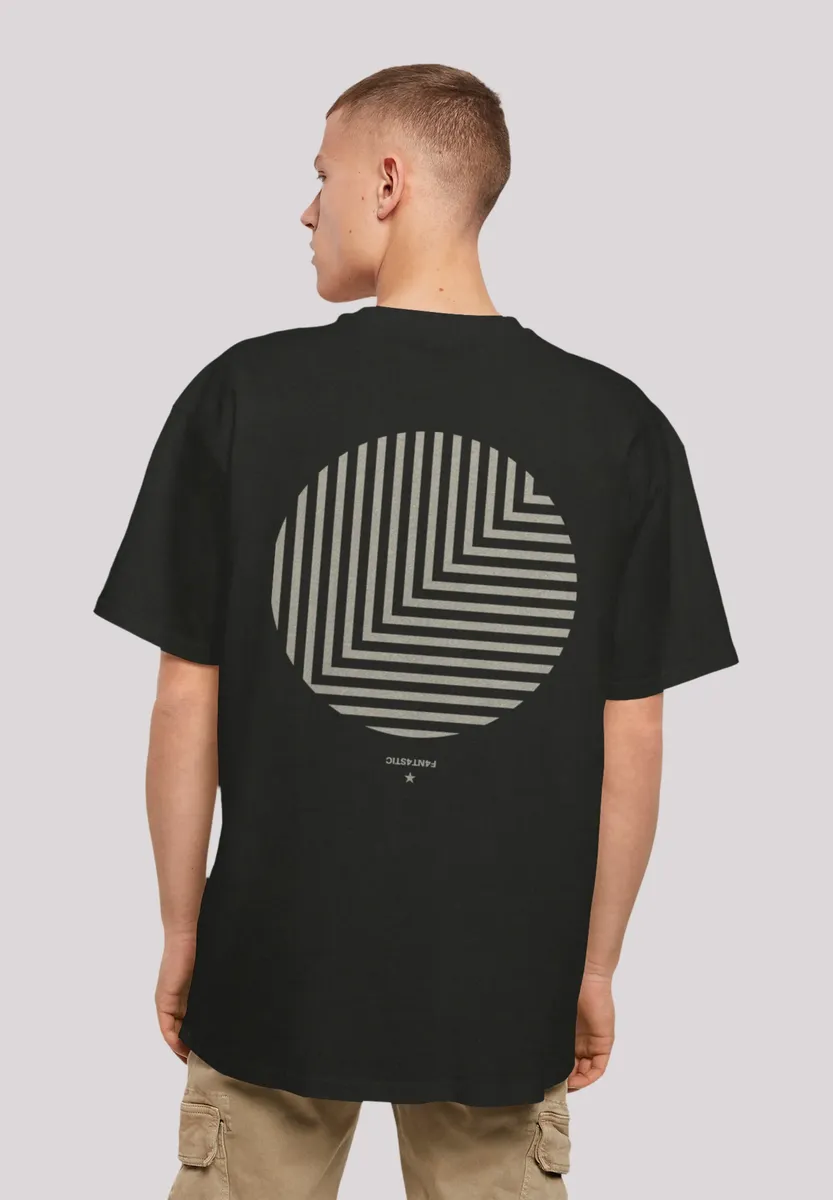 

F4NT4STIC Футболка "Geometrics Grey", принт, черный