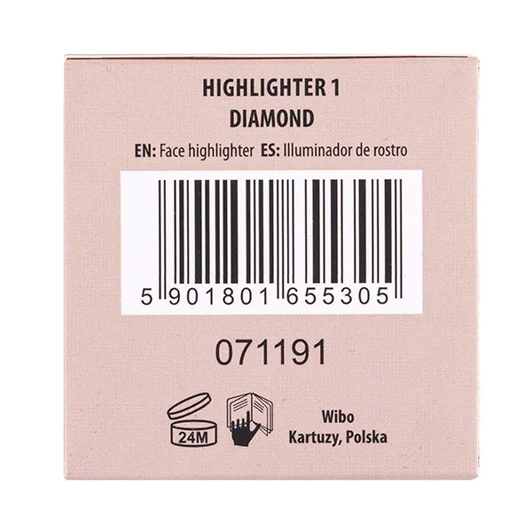 Кремовый и блестящий хайлайтер My Choice Marina Llorca Highlighter Wibo, 1 UD — фото 3