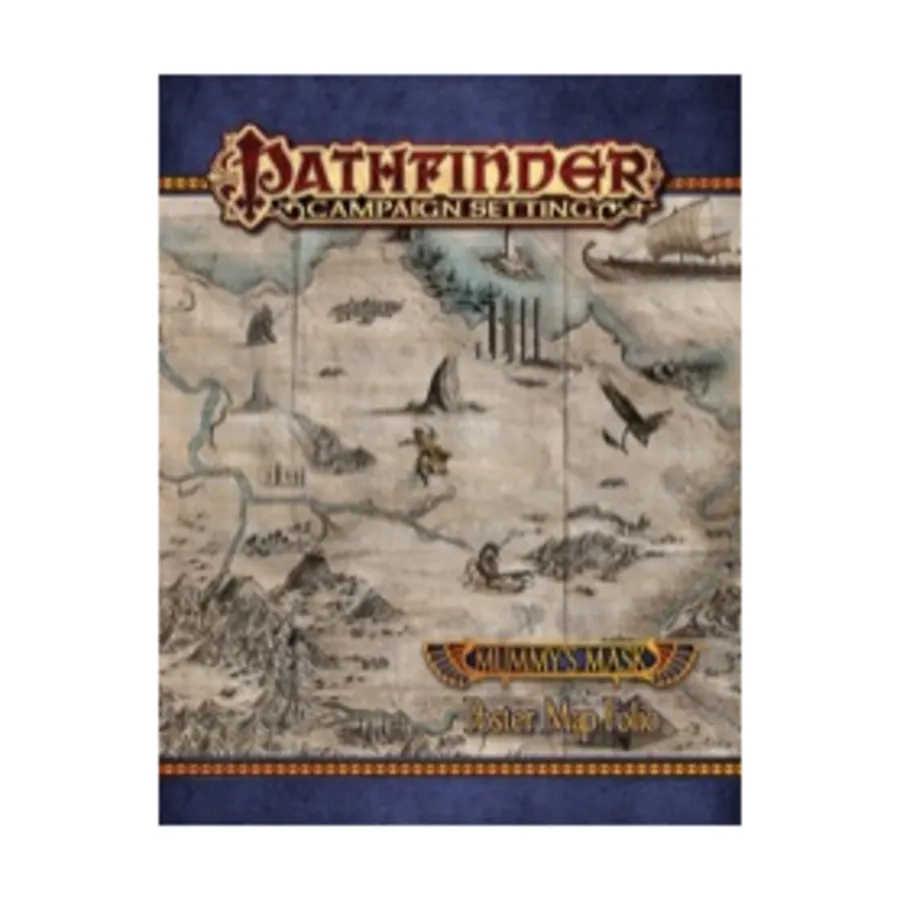 

Карта-фолио — маска мумии, Pathfinder Roleplaying Game (1st Edition) - Campaign Setting - Map Folios