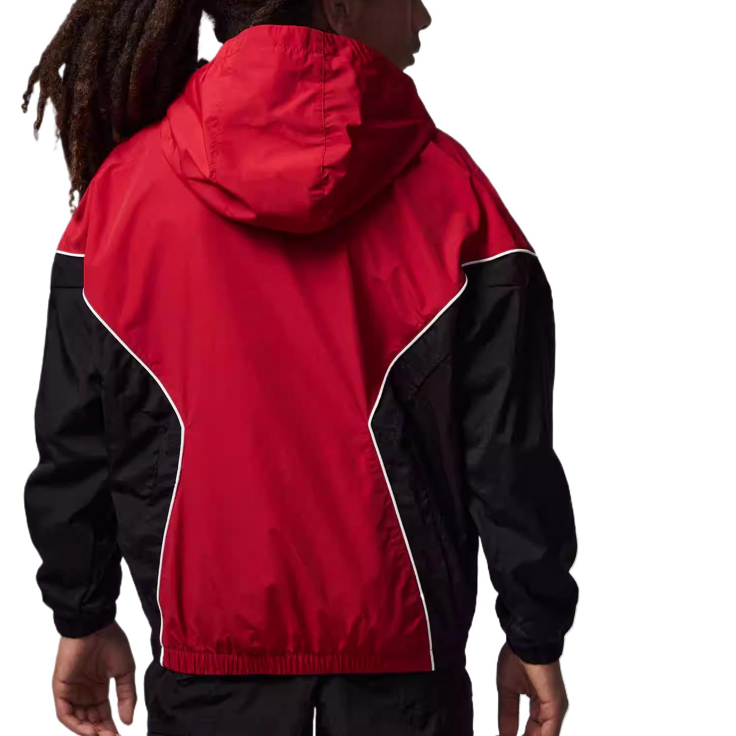 Куртка Gym Red/Black для подростков Jordan, серый красный/черный — фото 4