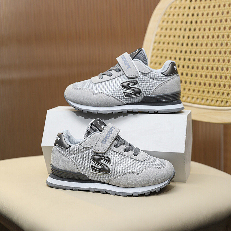 Детские кроссовки Kids Low-top Mica Grey Snoopy, цвет Mica Gray — фото 4