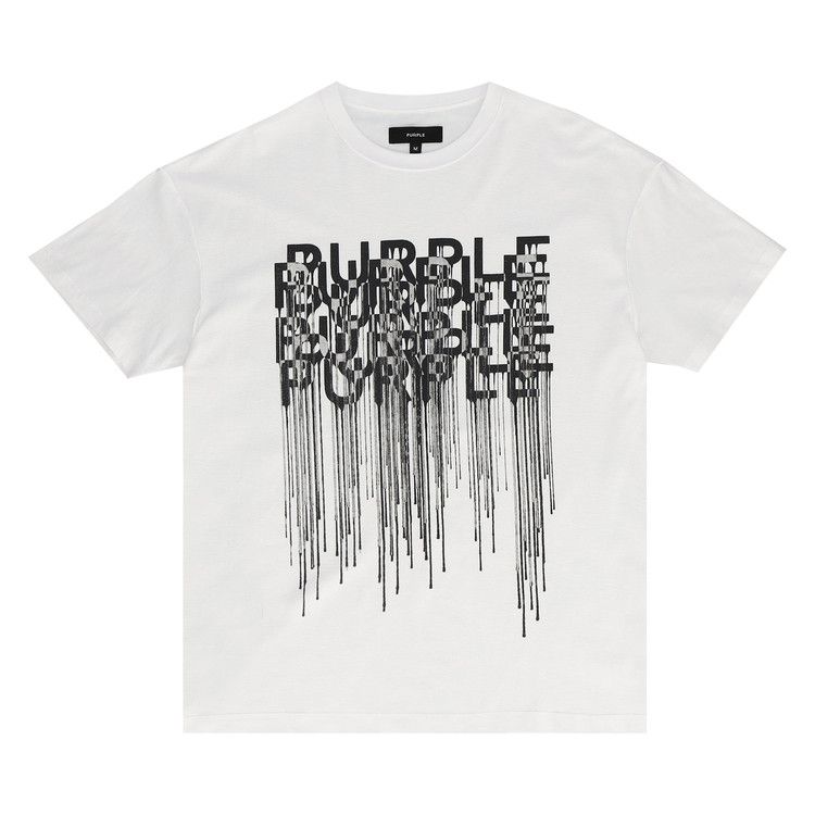 

Футболка PURPLE BRAND Textured Inside Out T-Shirt, White