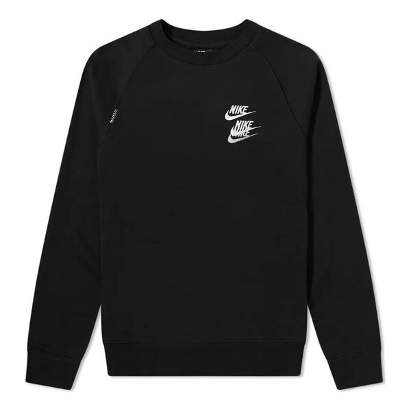

Толстовка Nike Wordl Tour Crew Sweat Logo 'Black', черный
