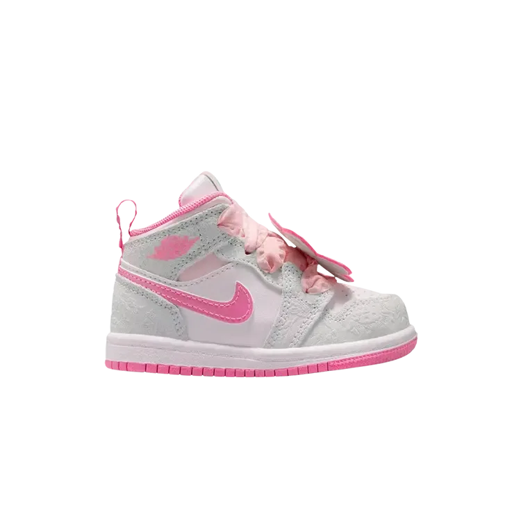 Кроссовки Air Jordan 1 Mid SE TD, розовый