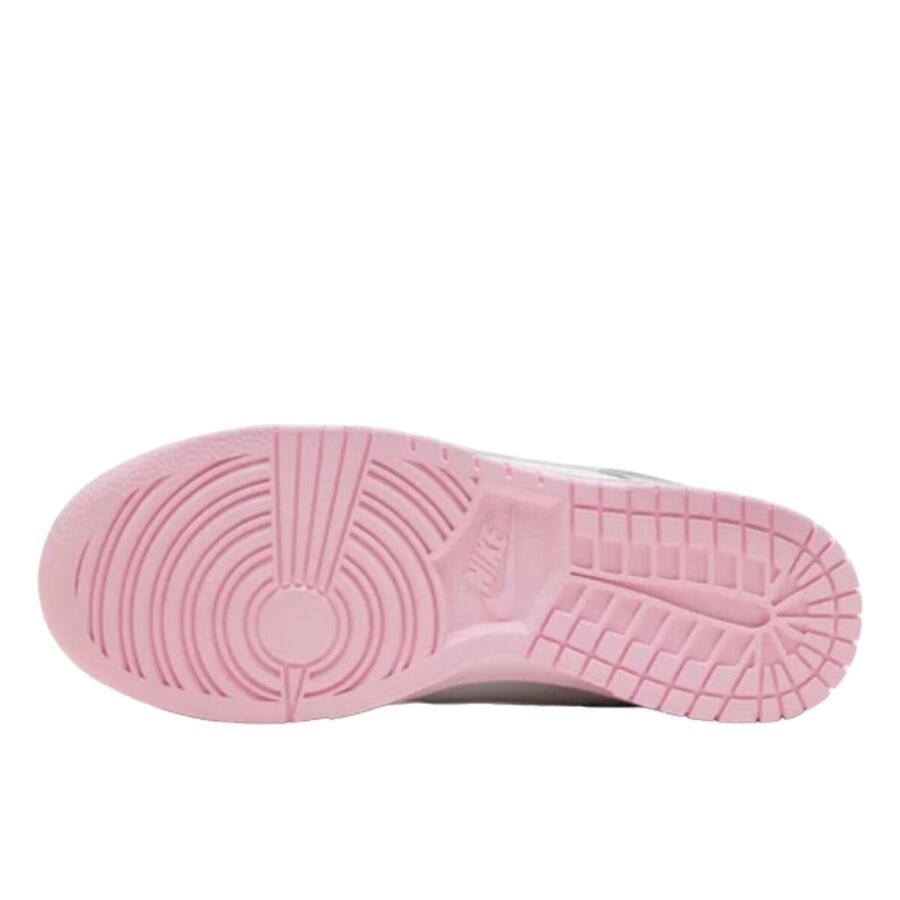 NIKE Кроссовки Dunk Low LX Metallic Silver Pink Foam — фото 3