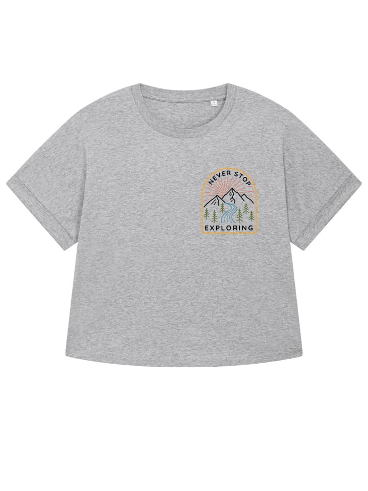 

Футболка Никогда не прекращай исследования серого цвета wat Apparel, Серый, Футболка Никогда не прекращай исследования серого цвета wat Apparel