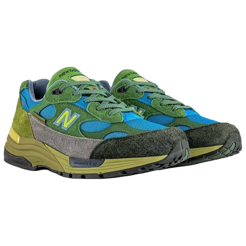 New Balance Salehe Bembury x 992 Made in USA 'Green' — фото 4