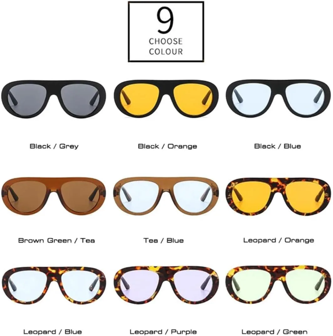 

Солнцезащитные очки с защитой UV400 | Леопардовый принт в стиле панк | Для женщин и мужчин | Для занятий спортом на открытом воздухе и вождения LXLHWN, Black Grey