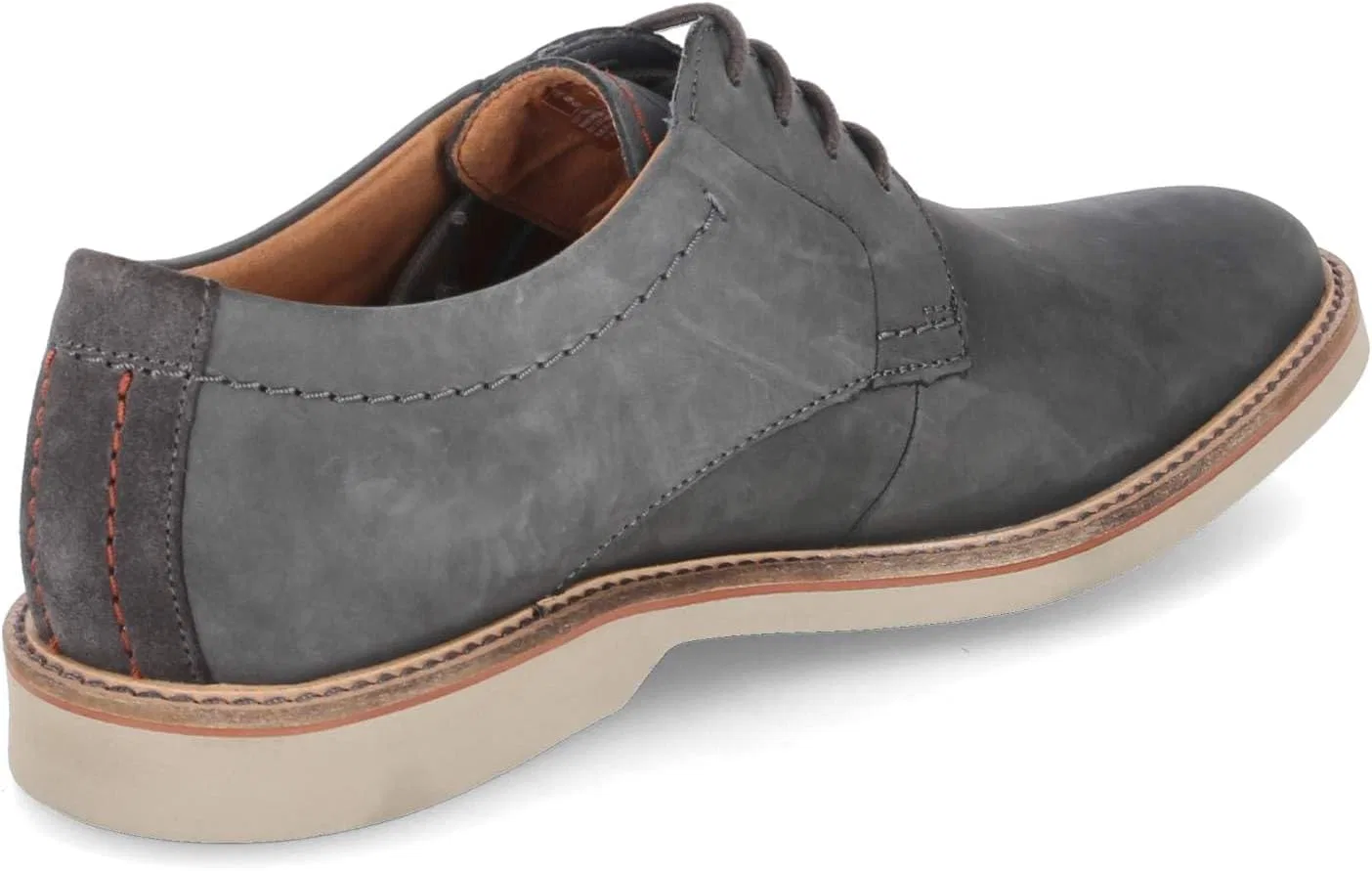 Мужские туфли Clarks Atticus Pointe, Dark Grey Nubuck — фото 4