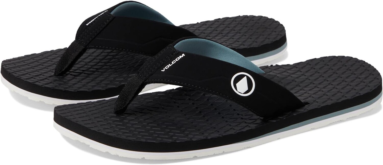 

Шлепанцы Eco Recliner 2 Sandals Volcom, цвет Grey/Blue