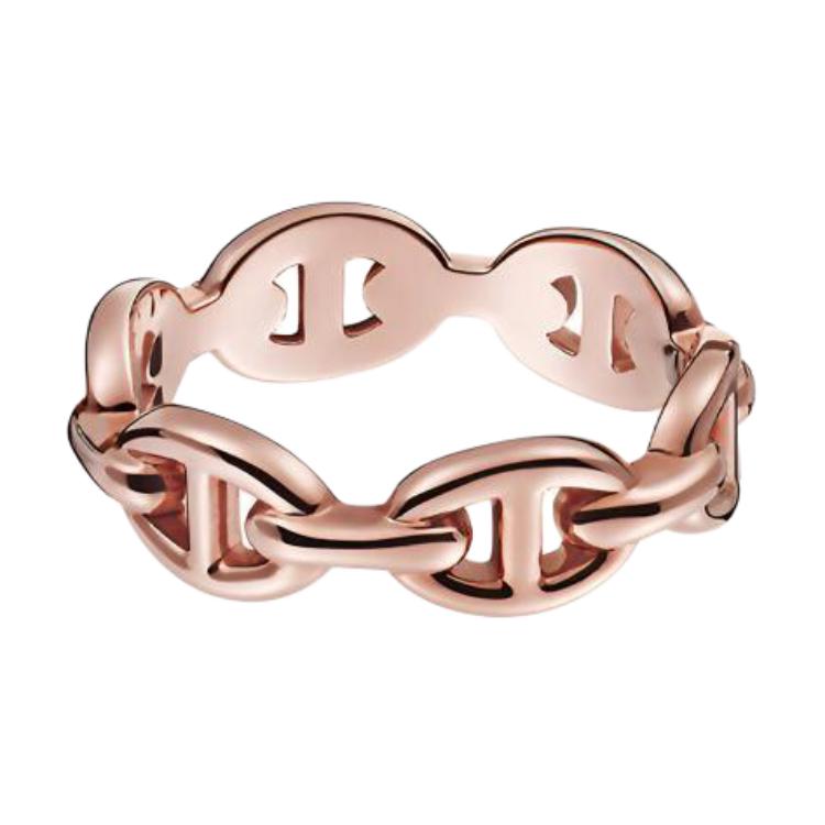 Hermes Кольцо из розового золота 18 карат, унисекс — фото 3