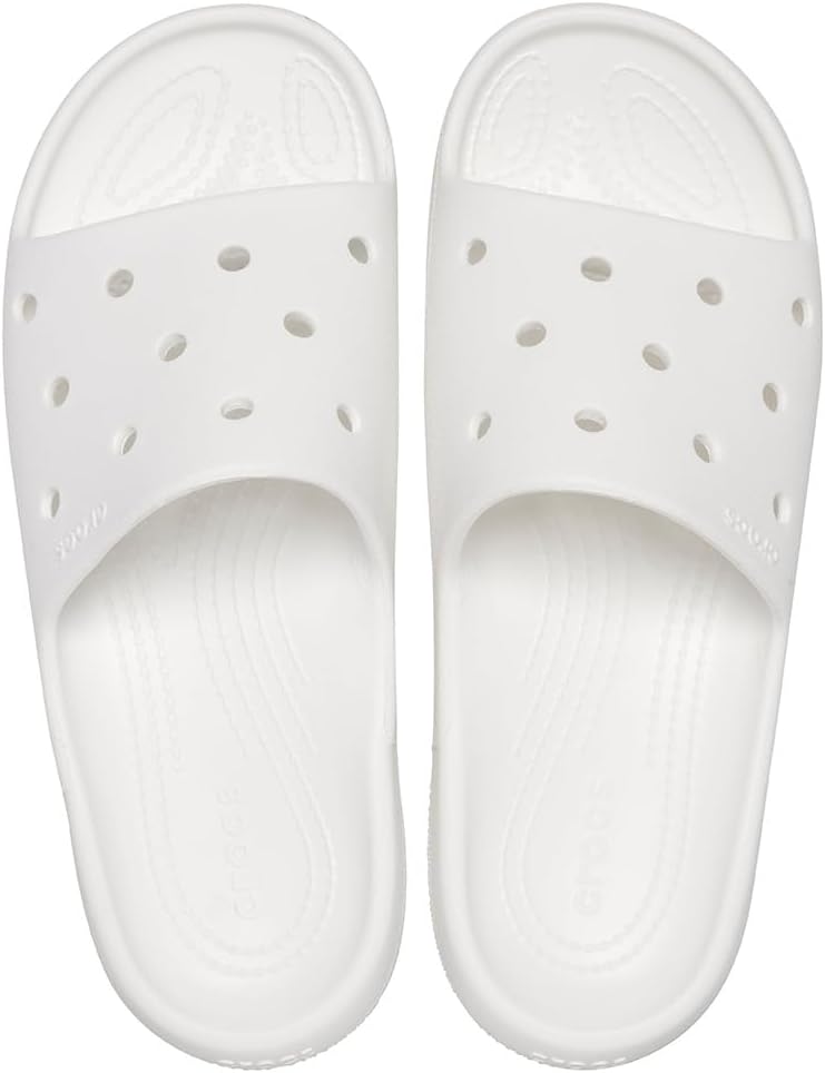 Унисекс сланцы Crocs Classic V2 для взрослых, белый — фото 3