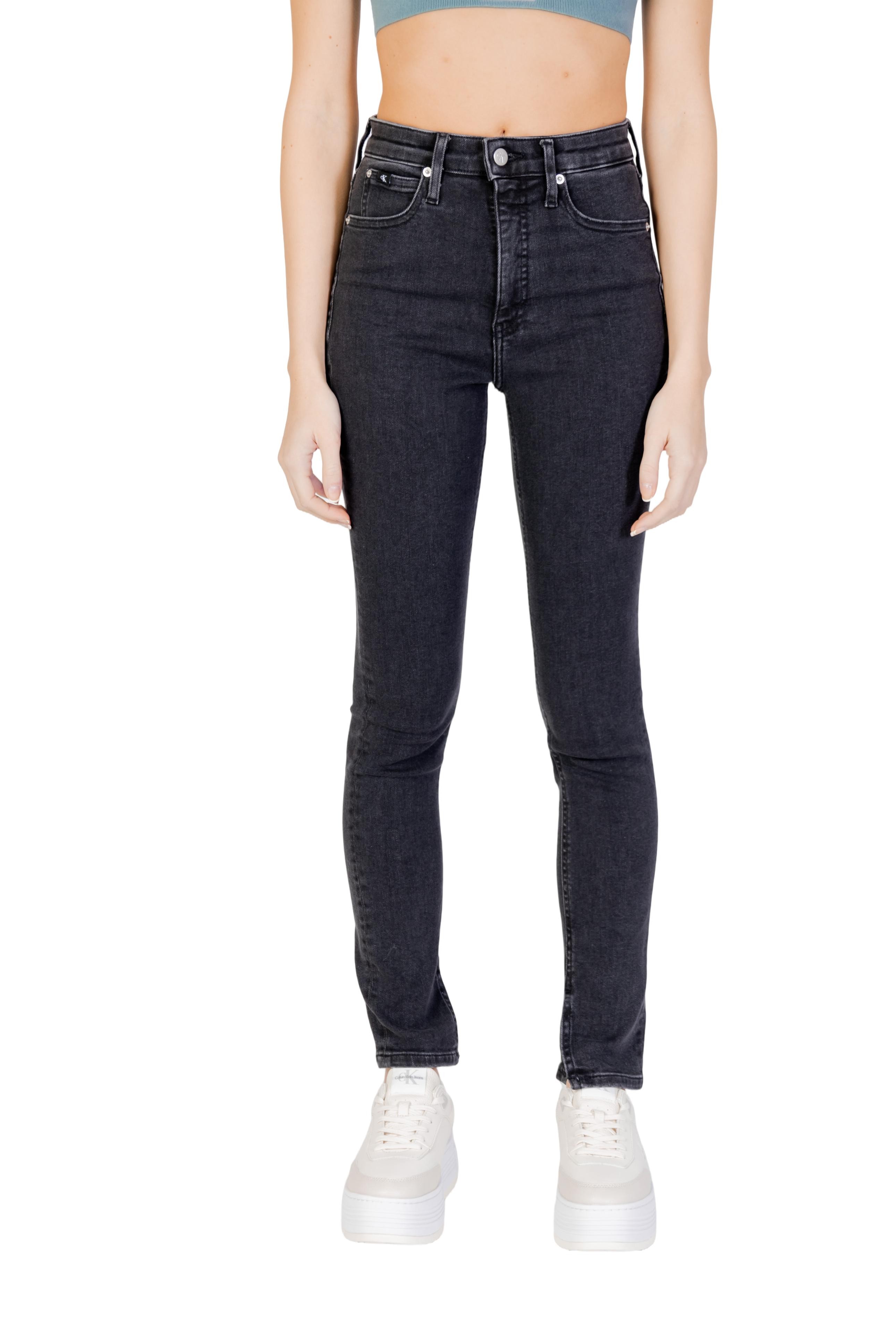 

Джинсы Calvin Klein Jeans узкие, черный