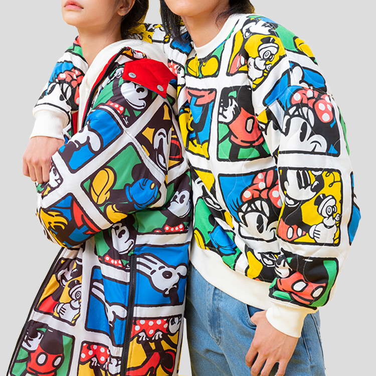 Стеганая куртка Disney X женская многоцветная Levi’S, цвет Multicolor — фото 4