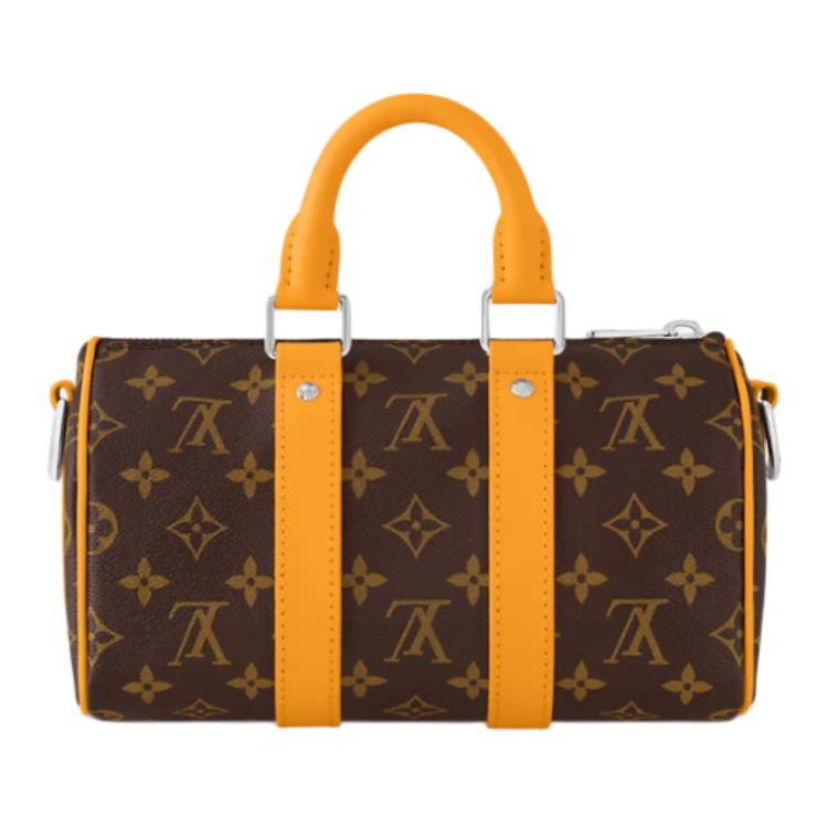 Сумка LOUIS VUITTON, желтый/коричневый — фото 4