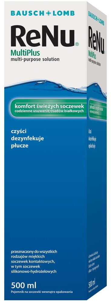 

ReNu MultiPlus, Медицинский прибор, 500 мл Bausch Lomb