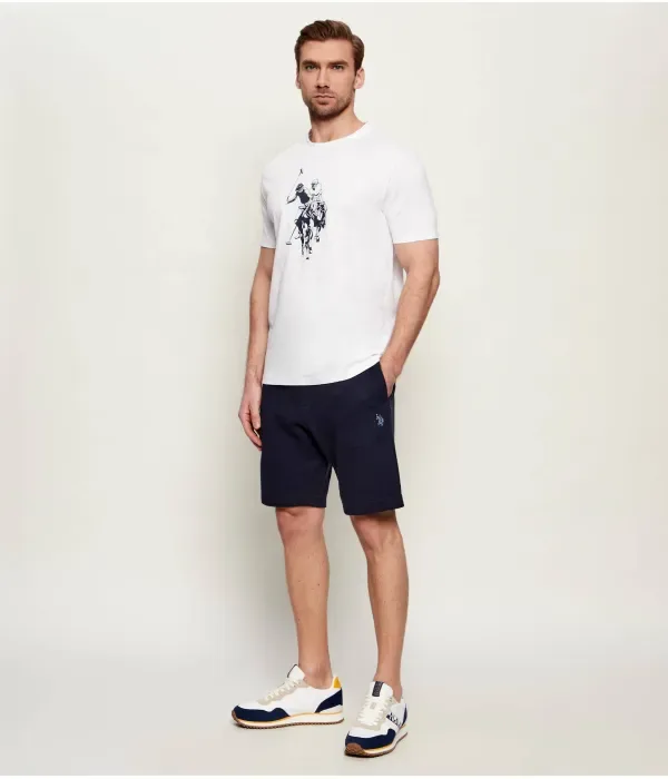 Шорты relaxed fit Us Polo Assn, темно-синий — фото 2