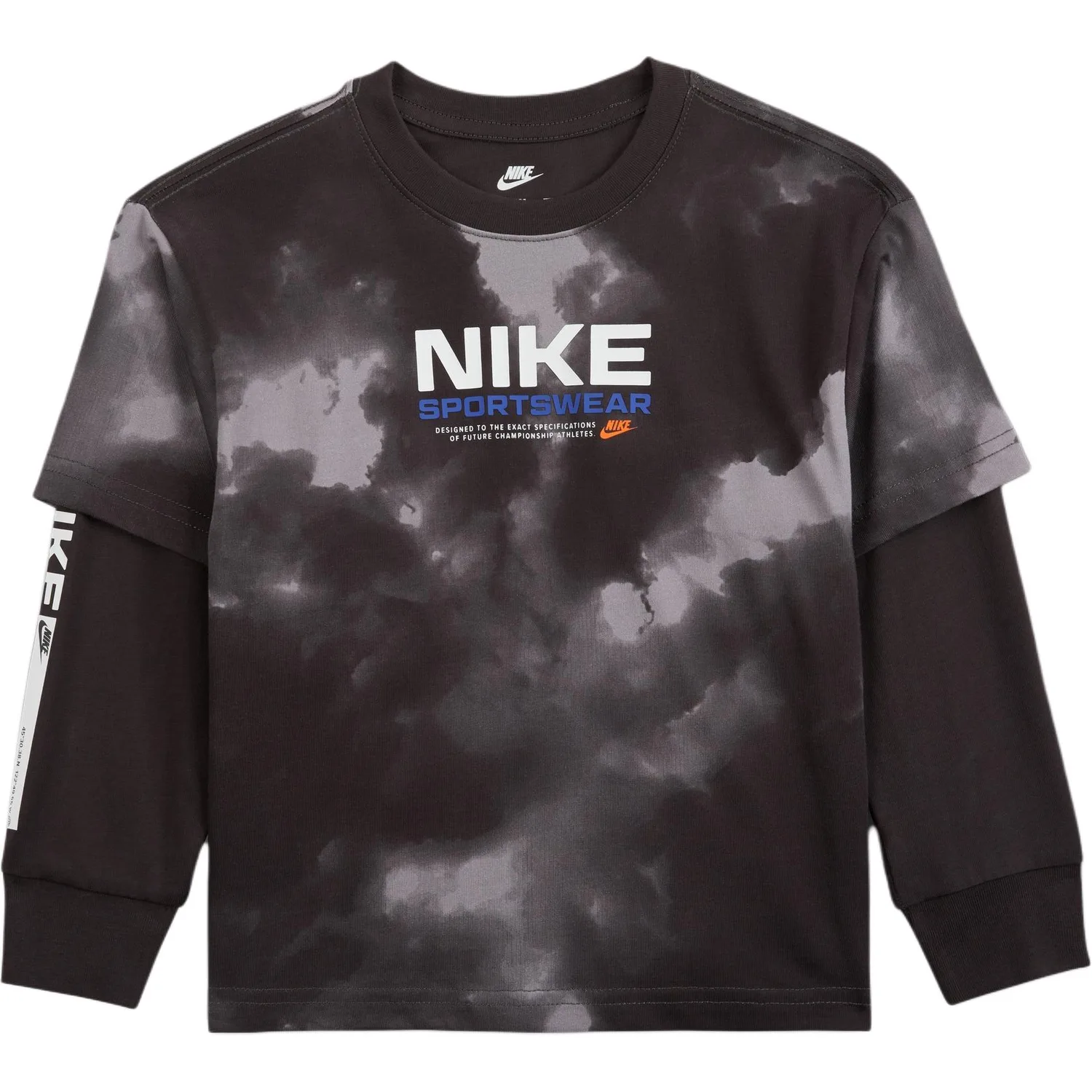 Футболка детская для возраста 3-7 лет Nike, Dark Smoke Gray