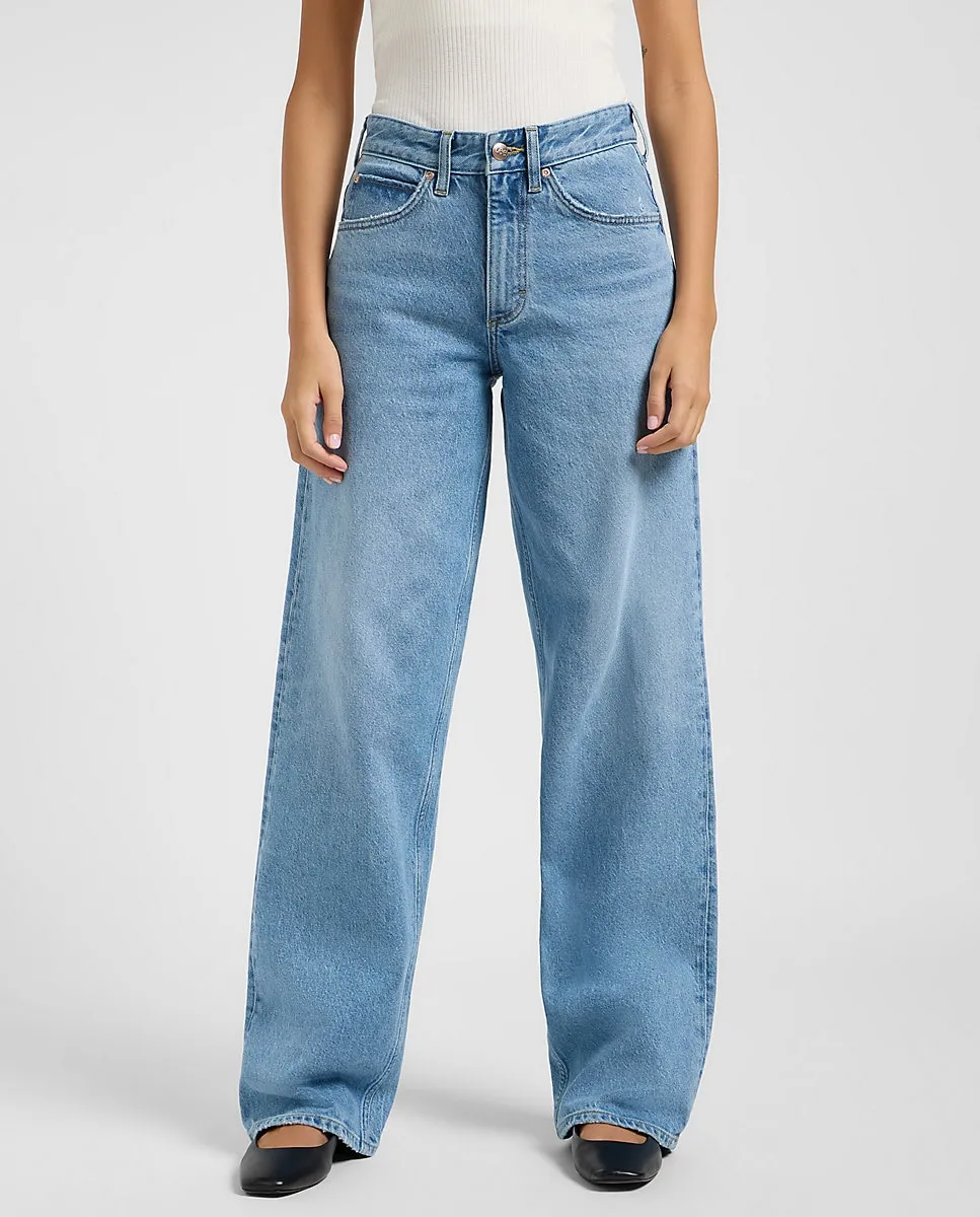 

Женские джинсы Vaquero relaxed Rider Loose с обычной посадкой Lee, синий