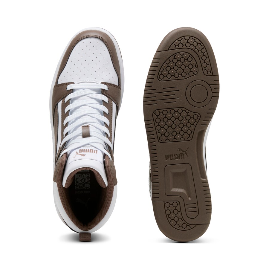 Высокие кроссовки PUMA Rebound V6, Brown — фото 3