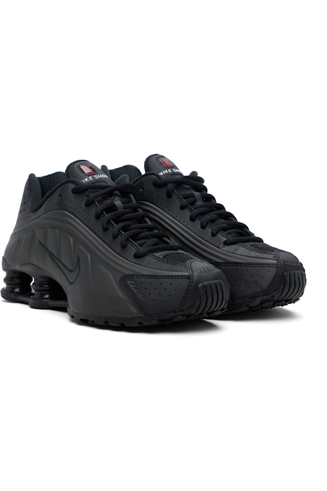 Nike Черные кроссовки Shox R4 — фото 4
