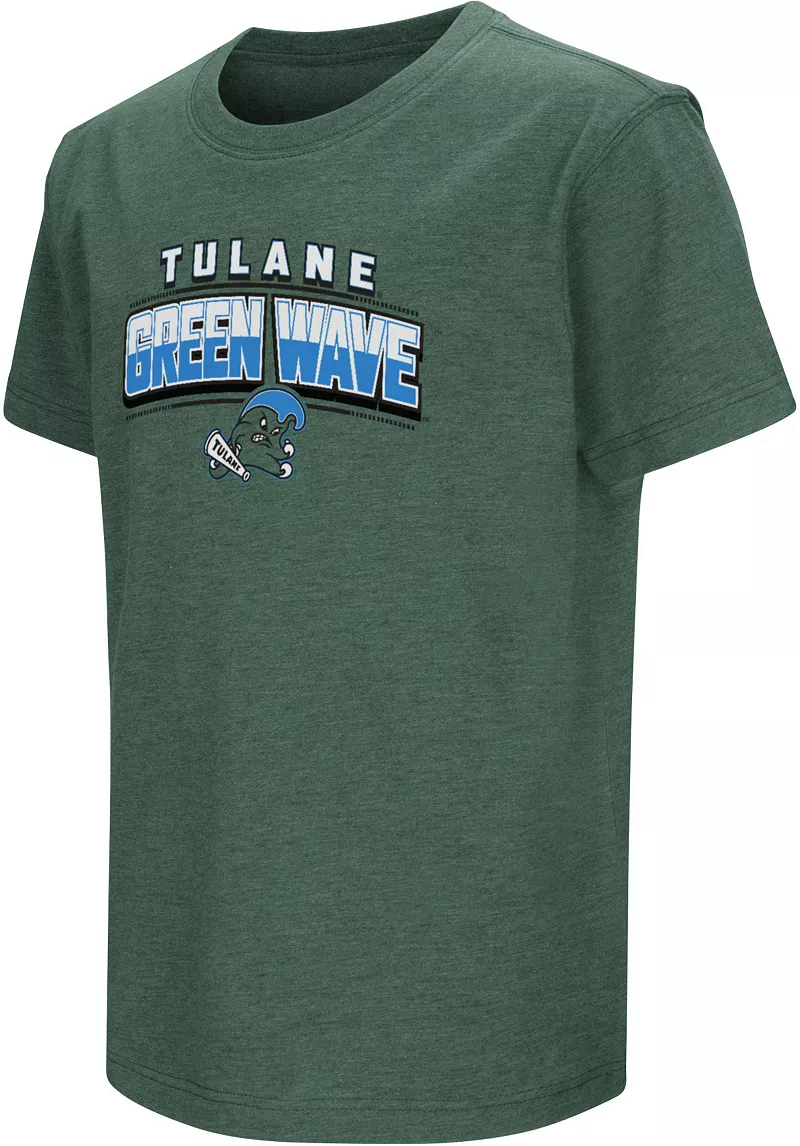 

Молодежная футболка Colosseum Tulane Green Wave Green